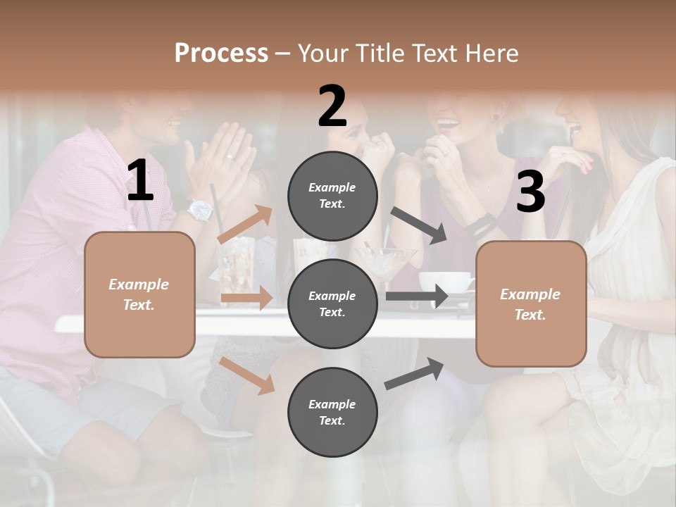 Drink Cafe Clothing PowerPoint Template