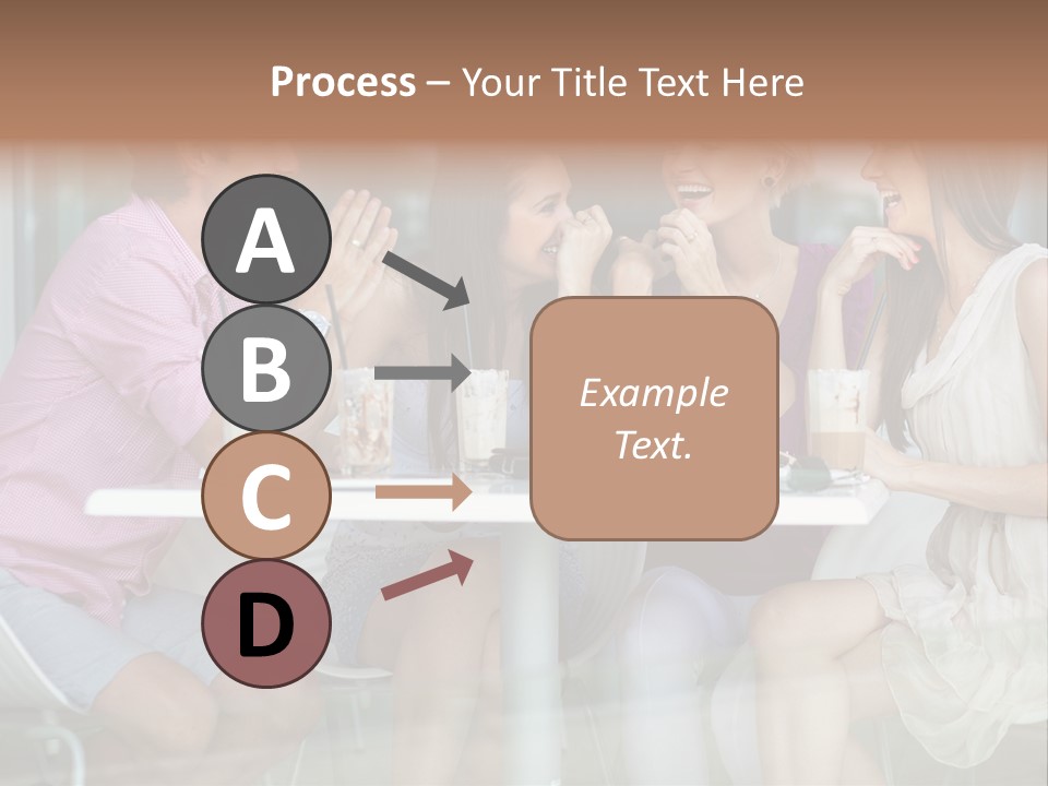 Drink Cafe Clothing PowerPoint Template