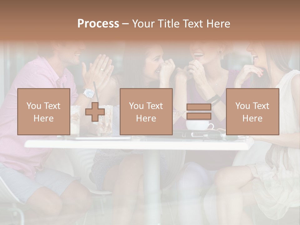 Drink Cafe Clothing PowerPoint Template