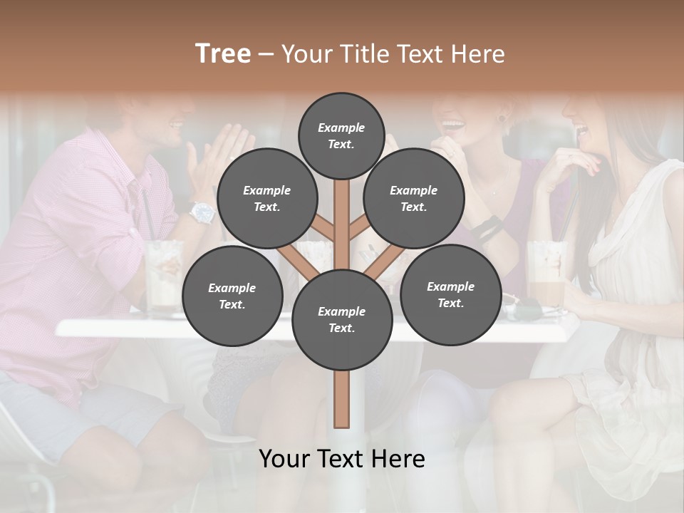 Drink Cafe Clothing PowerPoint Template