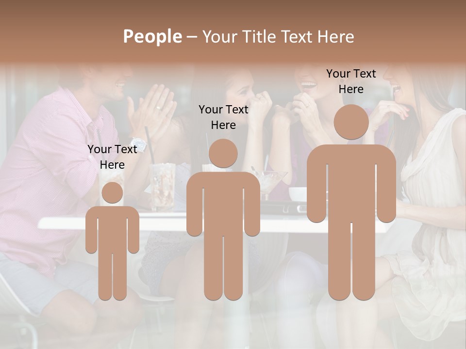 Drink Cafe Clothing PowerPoint Template