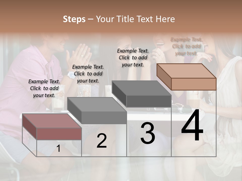Drink Cafe Clothing PowerPoint Template