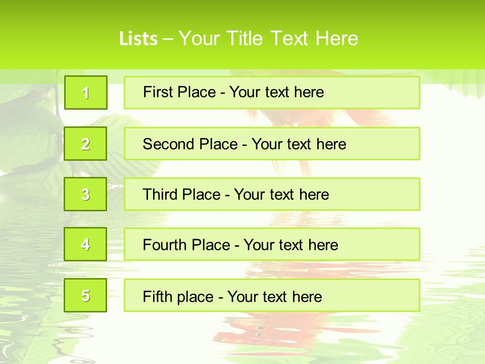 Ecological Sunny Day PowerPoint Template