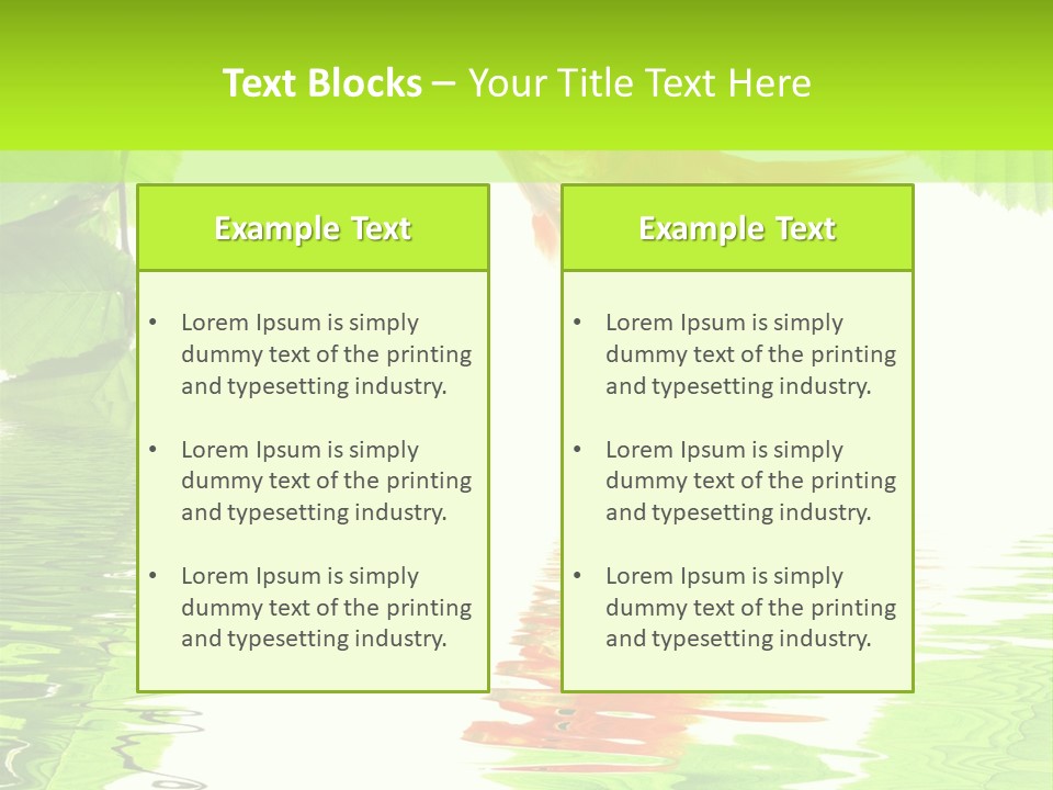 Ecological Sunny Day PowerPoint Template