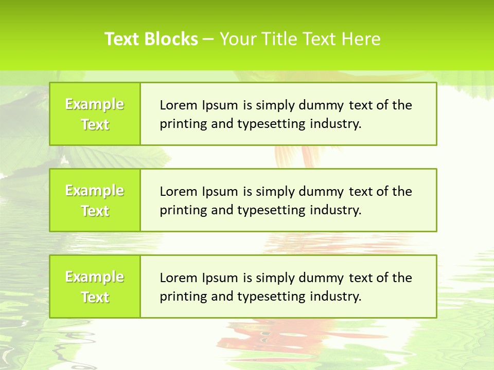 Ecological Sunny Day PowerPoint Template