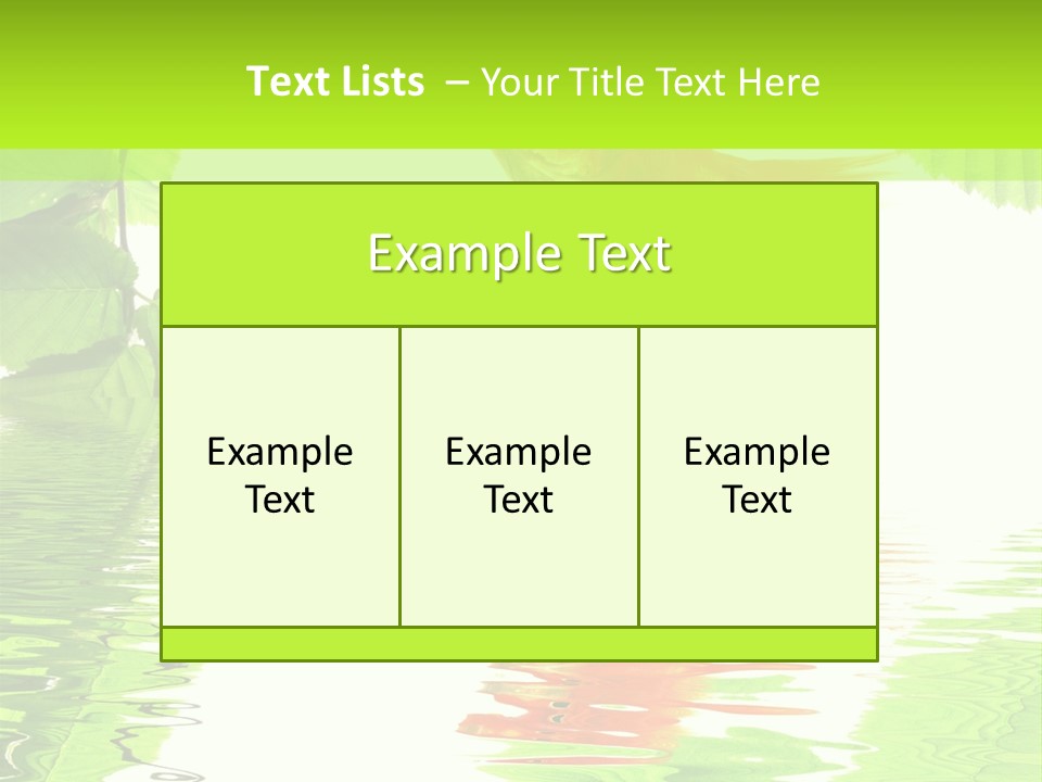 Ecological Sunny Day PowerPoint Template