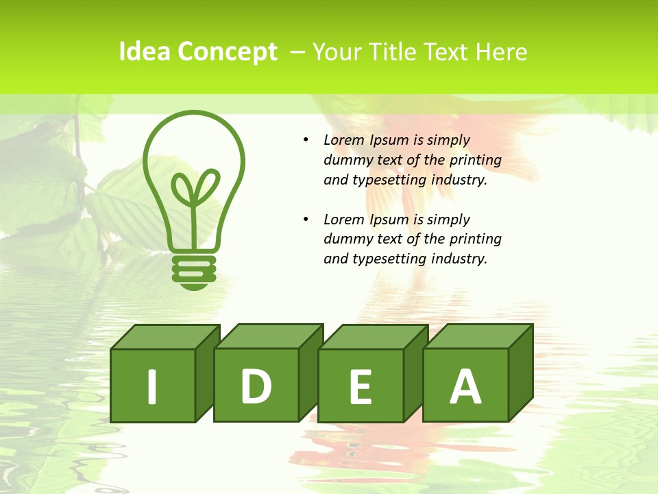 Ecological Sunny Day PowerPoint Template