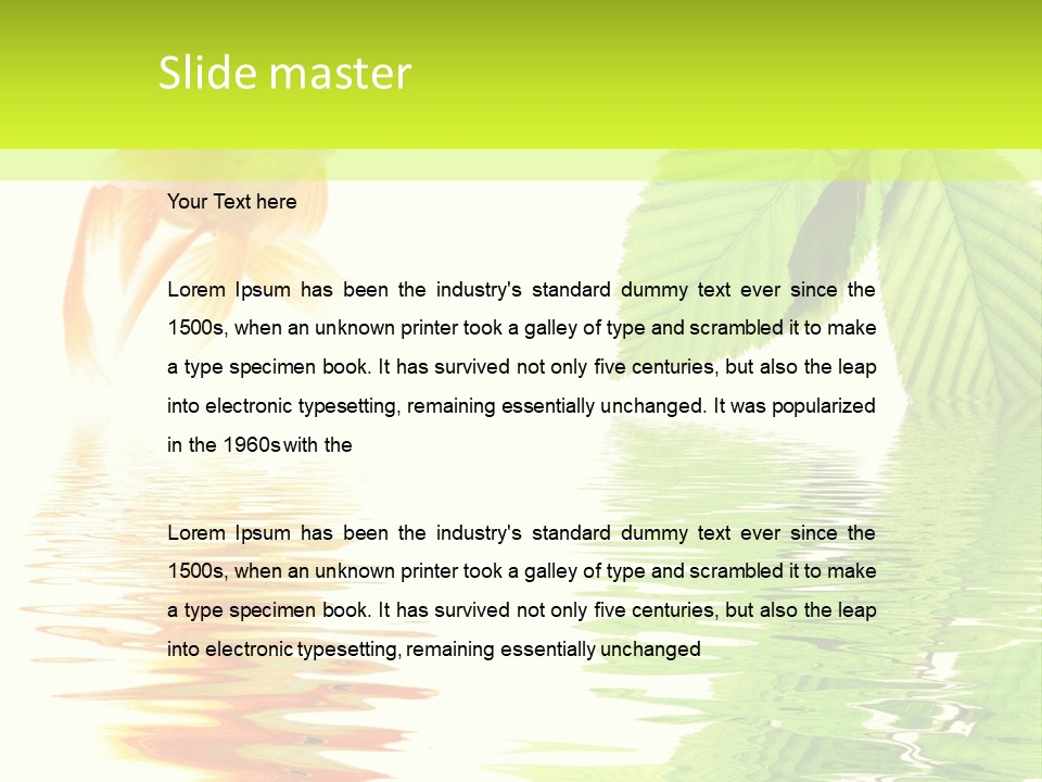 Dream Lifestyle Morning PowerPoint Template