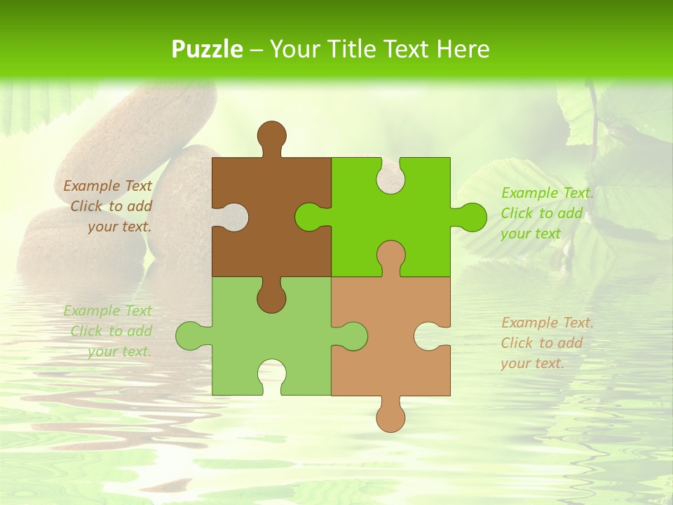 Lifestyle Natural Medicine PowerPoint Template