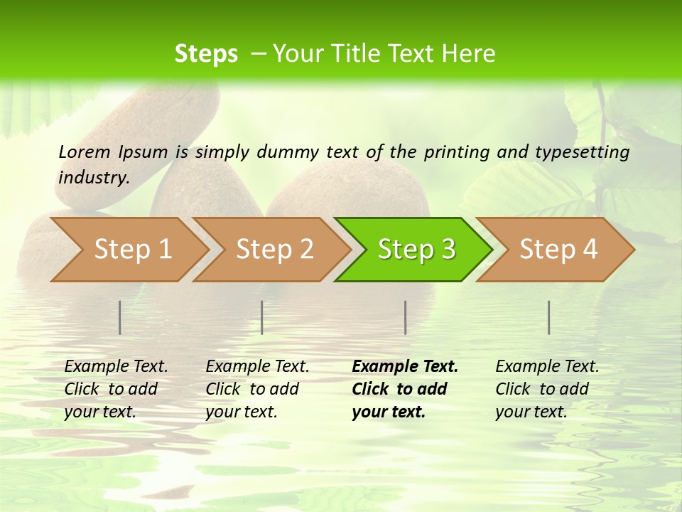 Lifestyle Natural Medicine PowerPoint Template