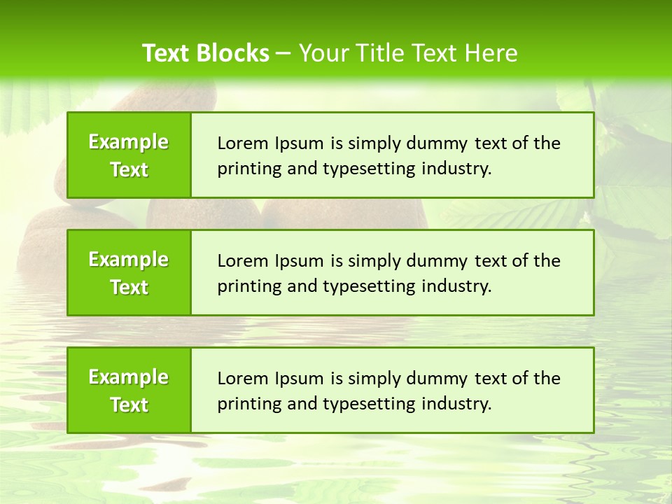 Lifestyle Natural Medicine PowerPoint Template