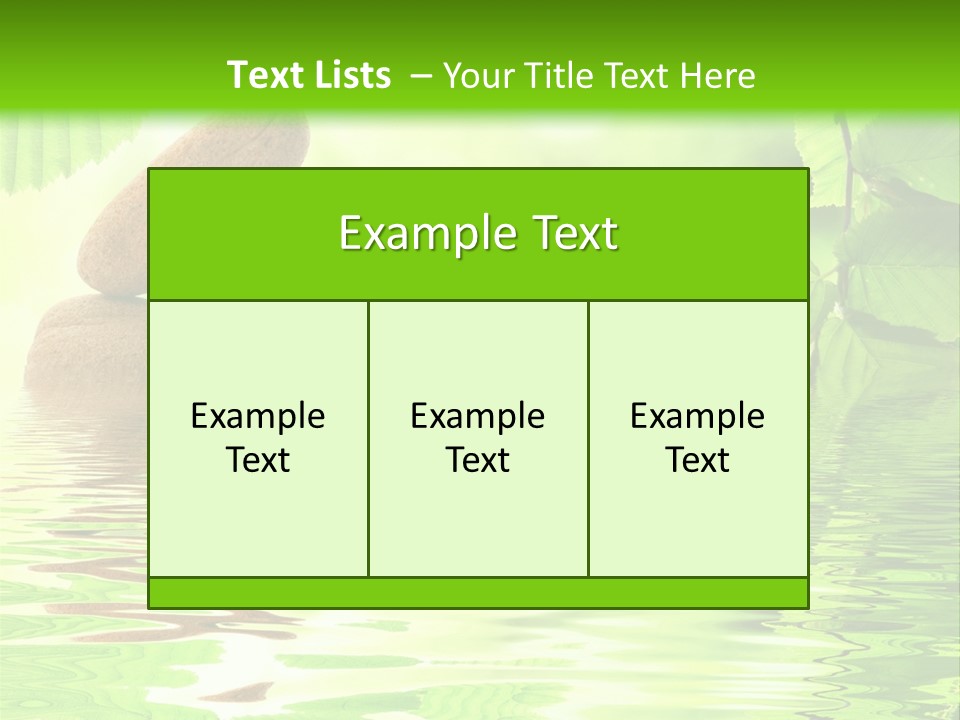 Lifestyle Natural Medicine PowerPoint Template