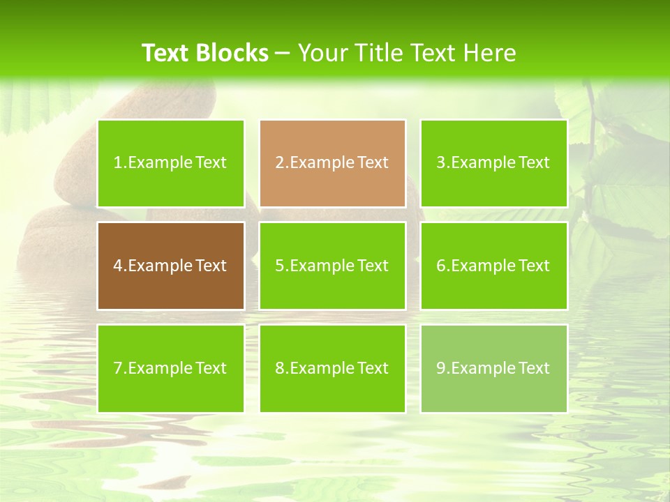 Lifestyle Natural Medicine PowerPoint Template