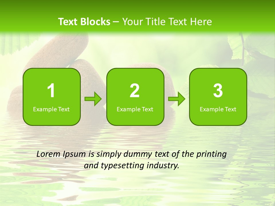 Lifestyle Natural Medicine PowerPoint Template