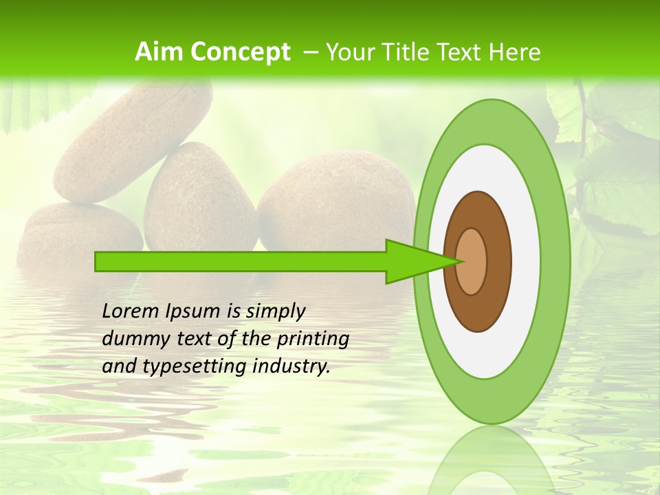 Lifestyle Natural Medicine PowerPoint Template