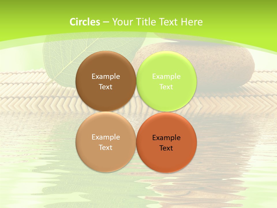 Leaf Harmony Leaves PowerPoint Template