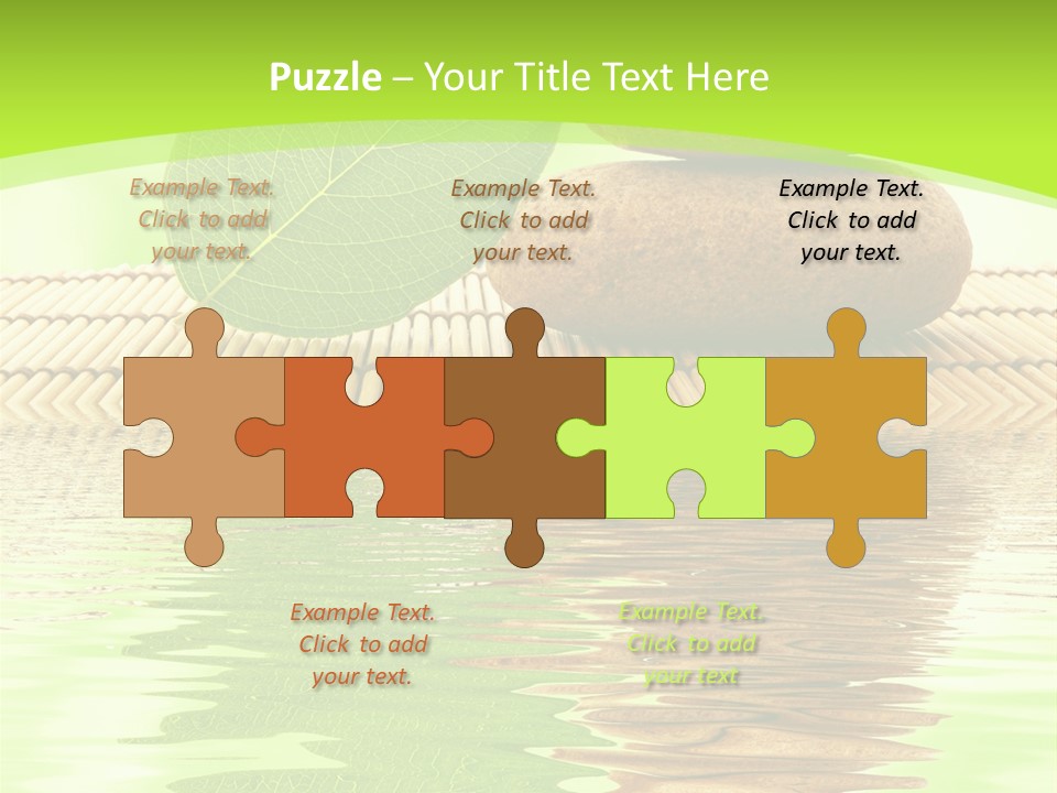 Leaf Harmony Leaves PowerPoint Template