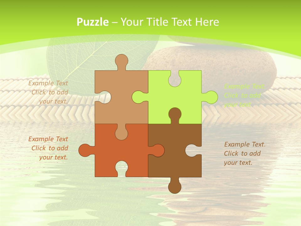 Leaf Harmony Leaves PowerPoint Template