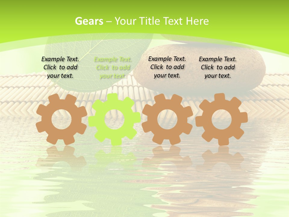 Leaf Harmony Leaves PowerPoint Template