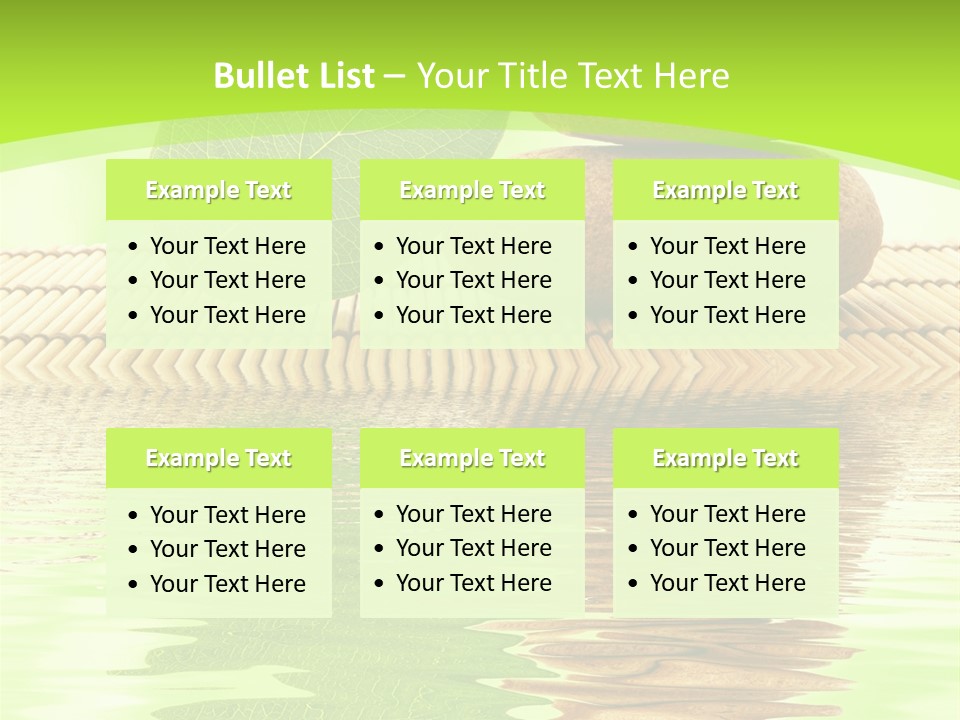 Leaf Harmony Leaves PowerPoint Template