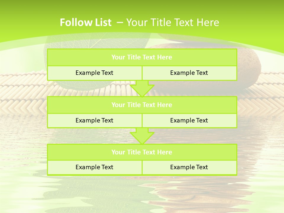 Leaf Harmony Leaves PowerPoint Template