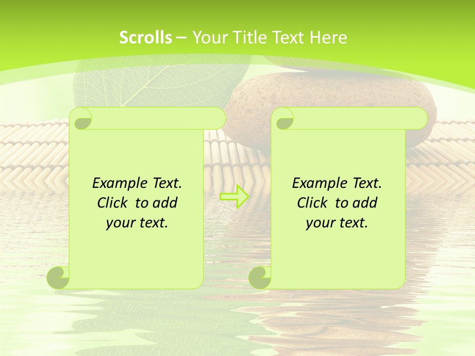 Leaf Harmony Leaves PowerPoint Template