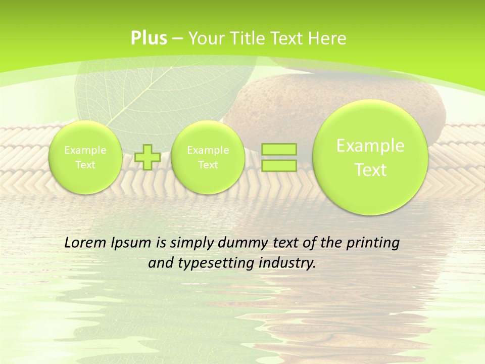 Leaf Harmony Leaves PowerPoint Template