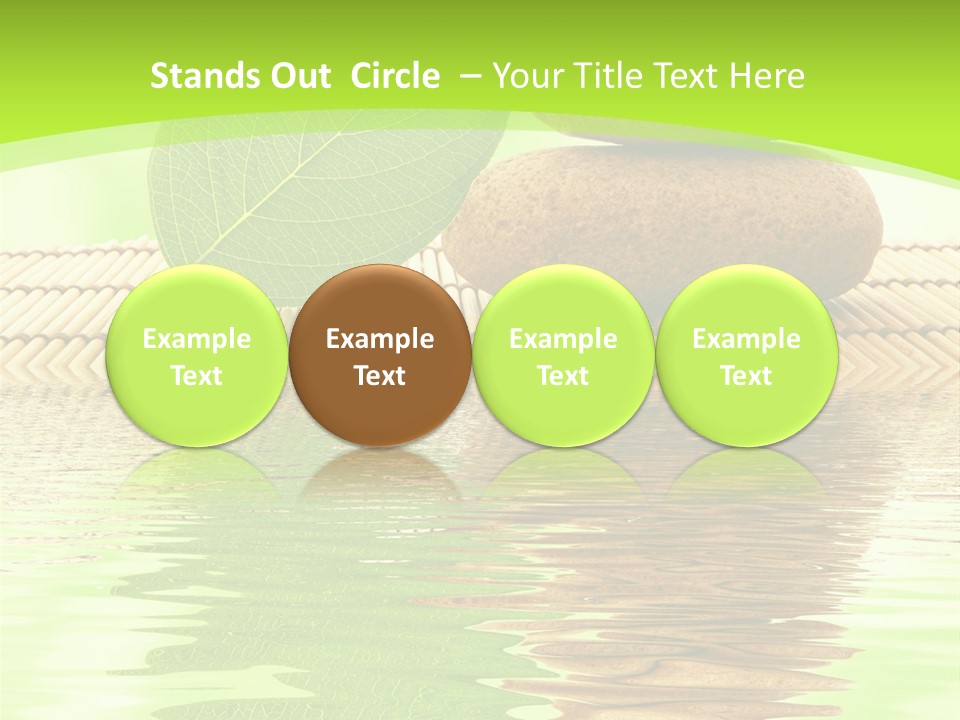 Leaf Harmony Leaves PowerPoint Template