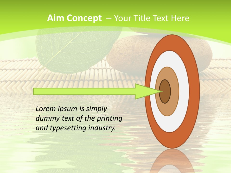 Leaf Harmony Leaves PowerPoint Template