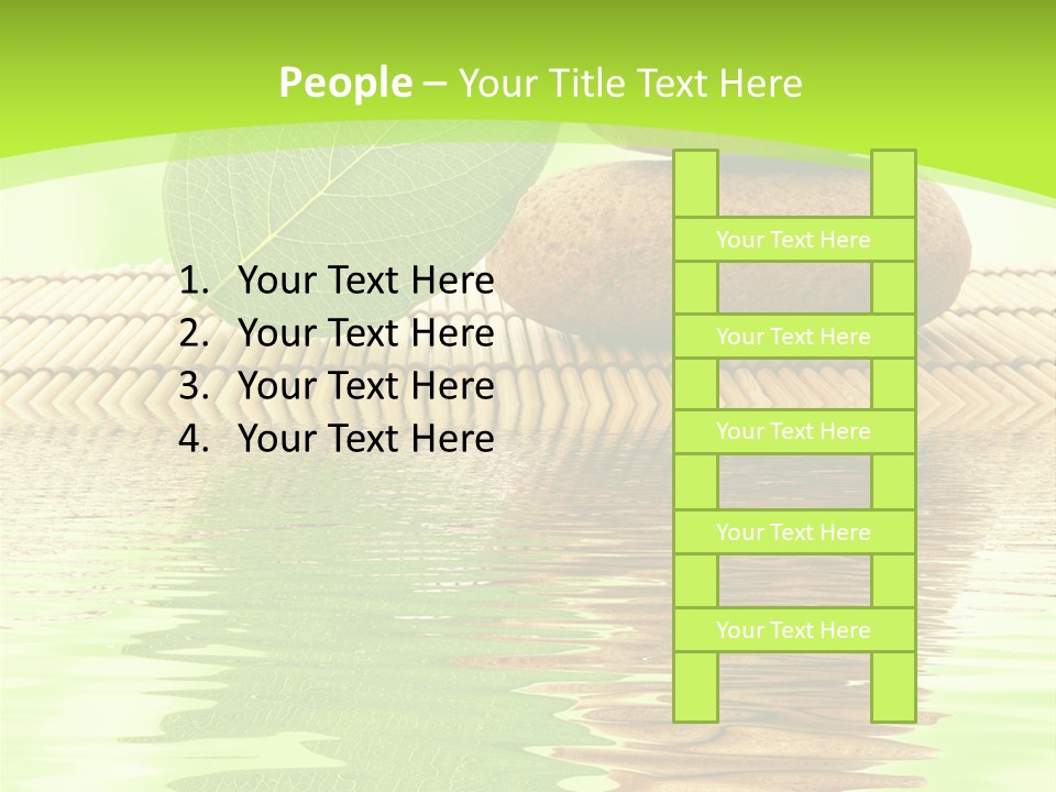 Leaf Harmony Leaves PowerPoint Template