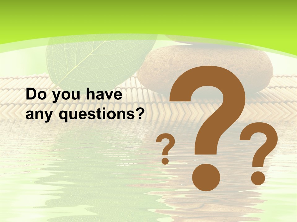 Leaf Harmony Leaves PowerPoint Template