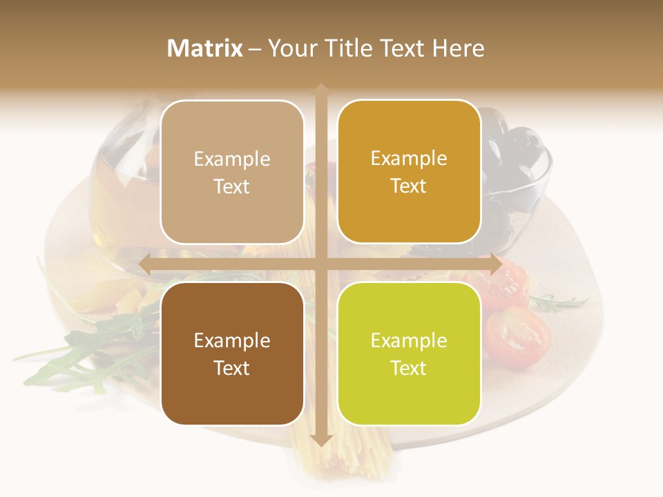 Mushroom Bottle Cruet PowerPoint Template