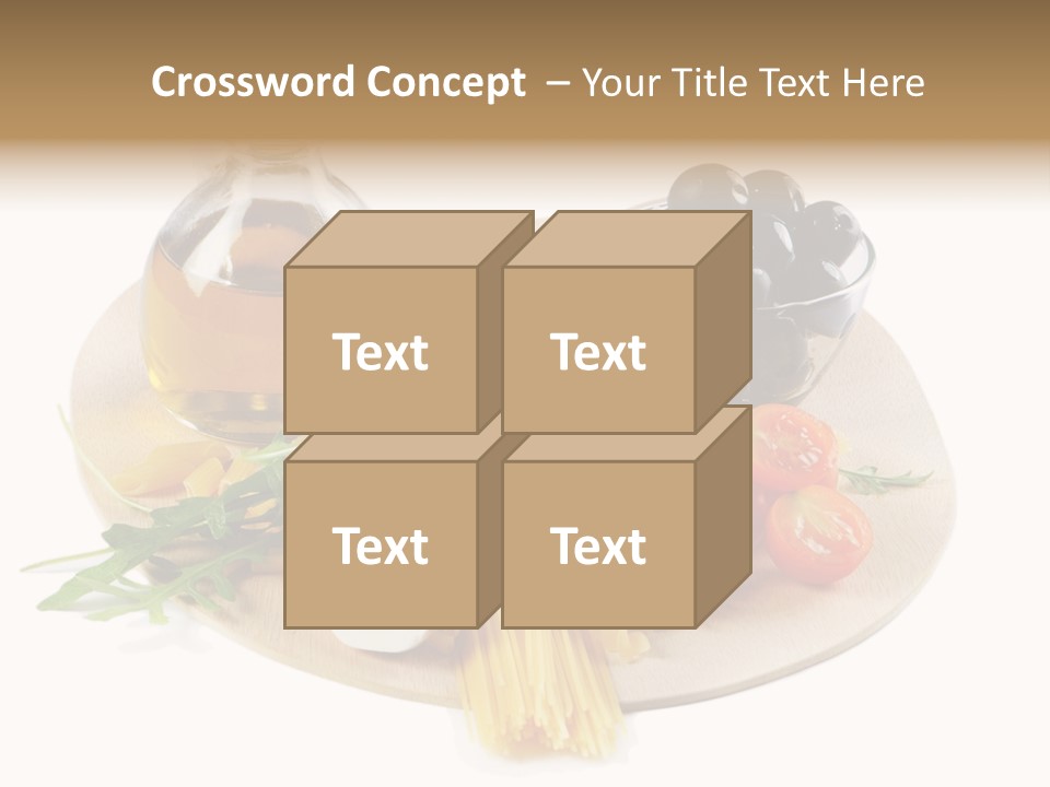 Mushroom Bottle Cruet PowerPoint Template