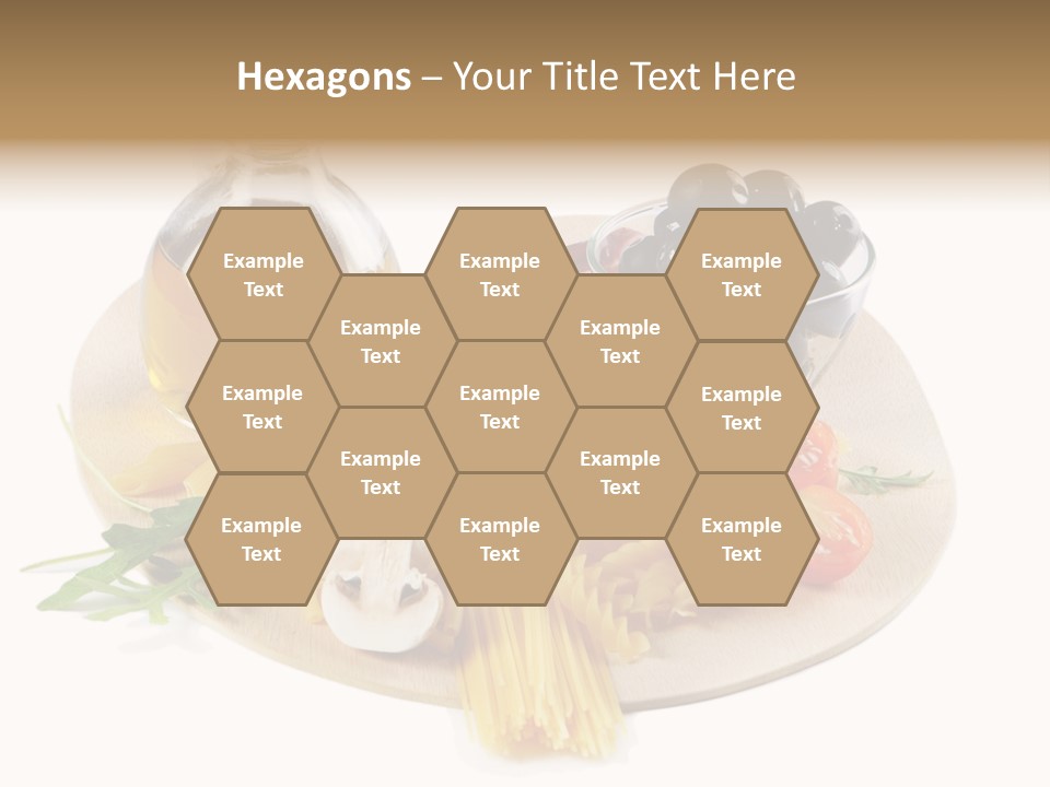 Mushroom Bottle Cruet PowerPoint Template