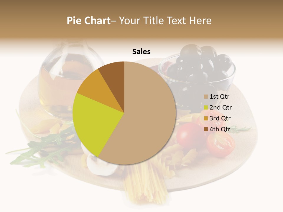 Mushroom Bottle Cruet PowerPoint Template