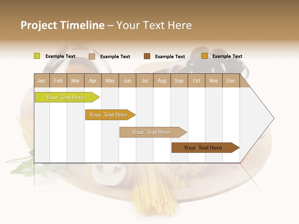 Mushroom Bottle Cruet PowerPoint Template