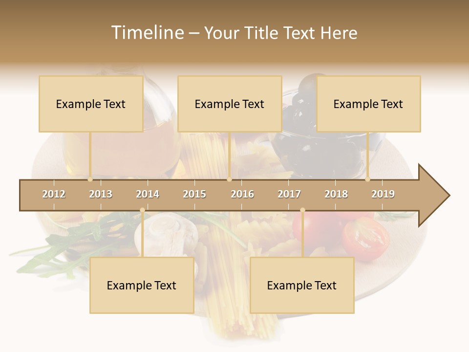 Mushroom Bottle Cruet PowerPoint Template