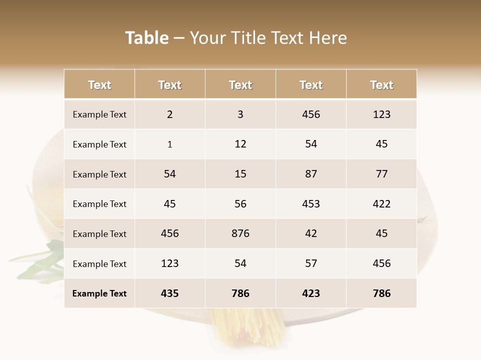 Mushroom Bottle Cruet PowerPoint Template