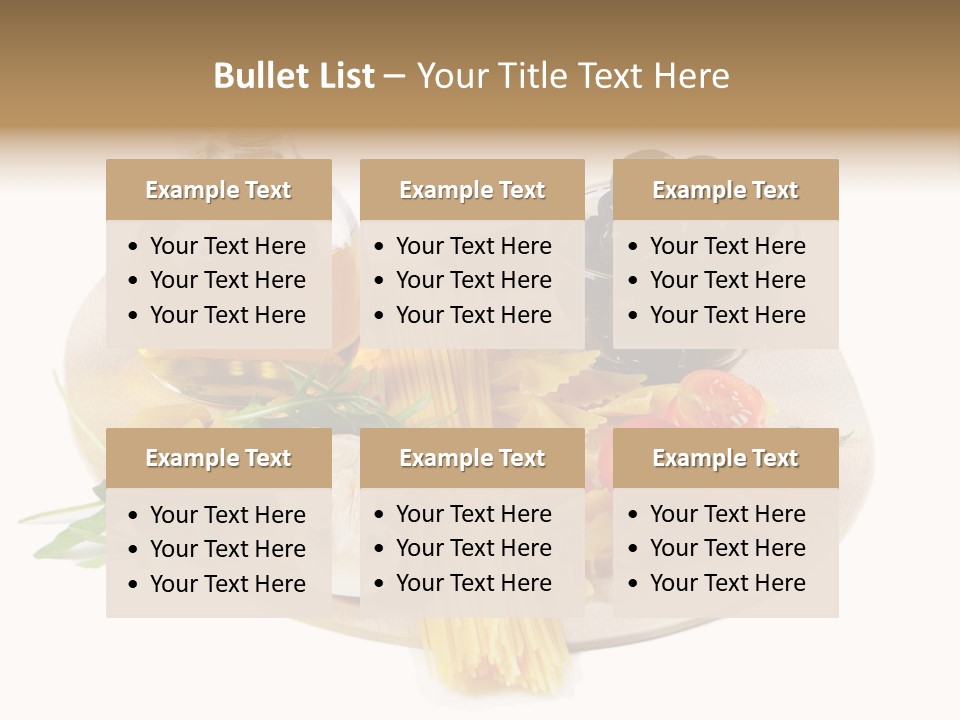 Mushroom Bottle Cruet PowerPoint Template