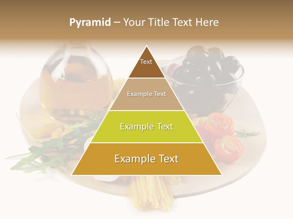 Mushroom Bottle Cruet PowerPoint Template