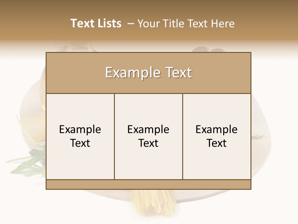 Mushroom Bottle Cruet PowerPoint Template