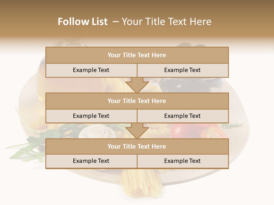Mushroom Bottle Cruet PowerPoint Template