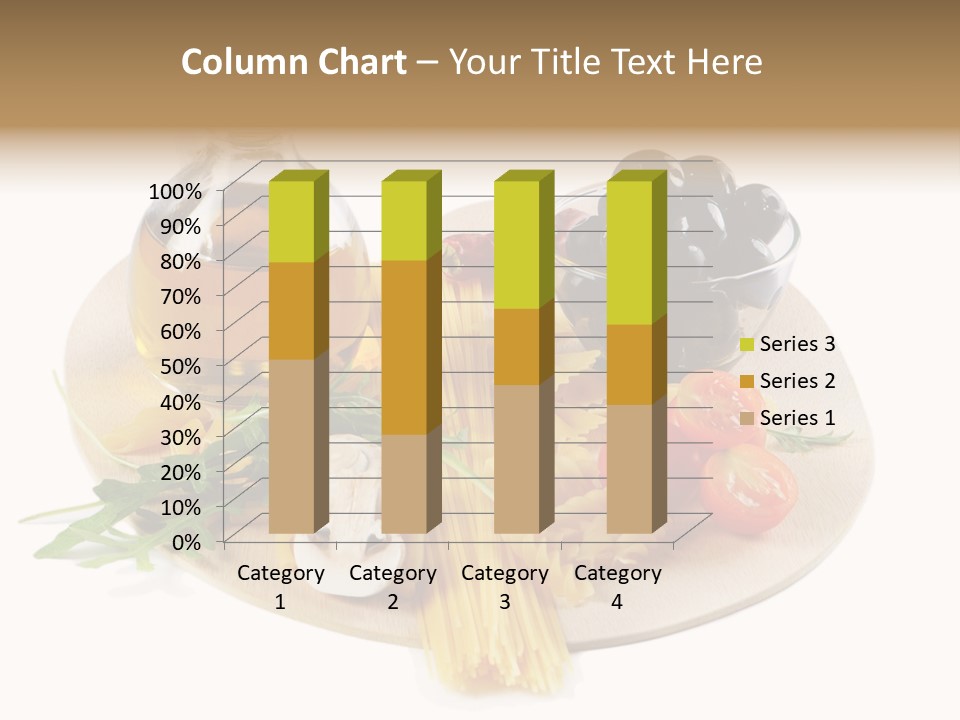 Mushroom Bottle Cruet PowerPoint Template