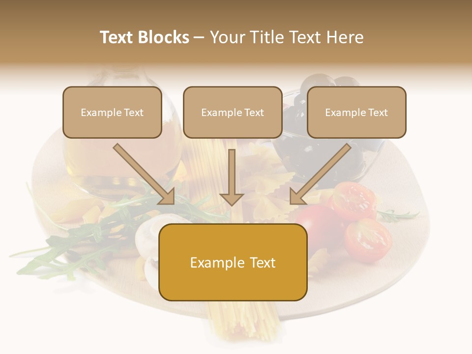 Mushroom Bottle Cruet PowerPoint Template