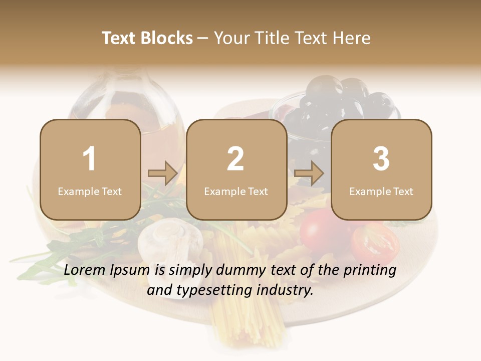 Mushroom Bottle Cruet PowerPoint Template