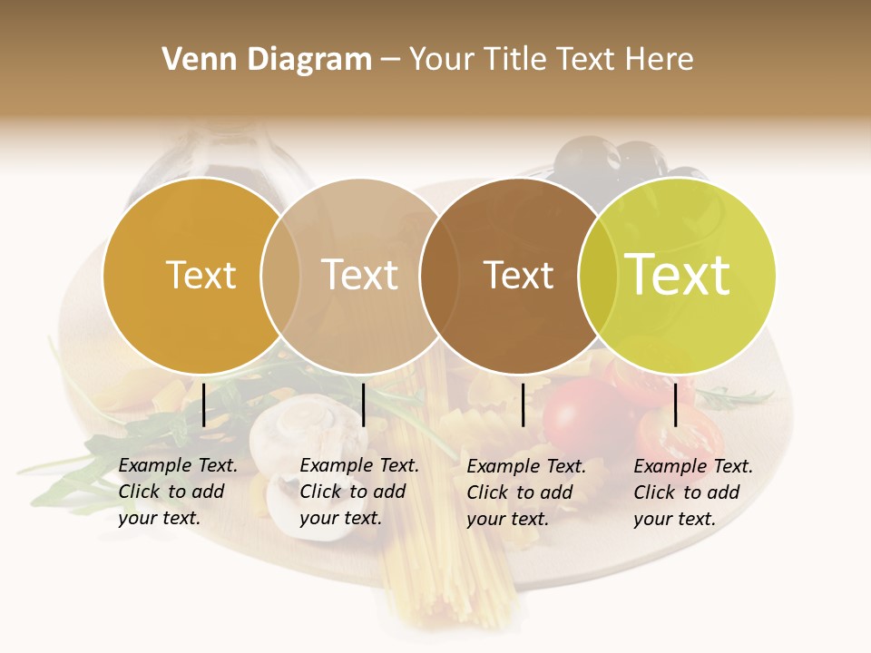 Mushroom Bottle Cruet PowerPoint Template