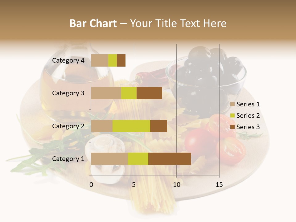 Mushroom Bottle Cruet PowerPoint Template