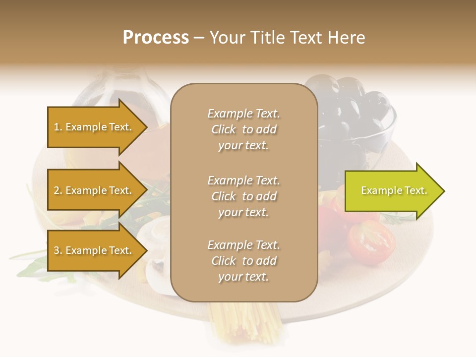 Mushroom Bottle Cruet PowerPoint Template