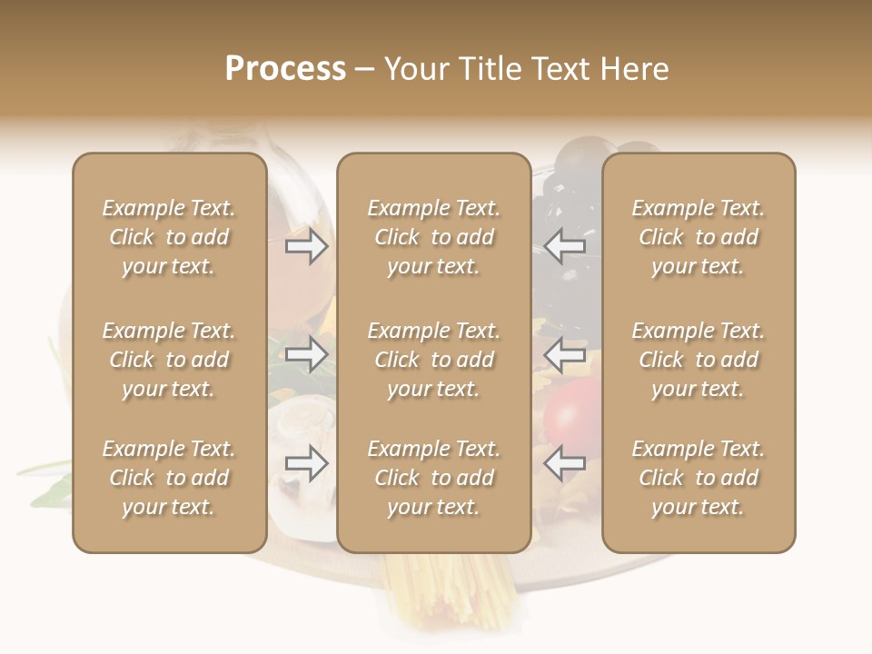 Mushroom Bottle Cruet PowerPoint Template