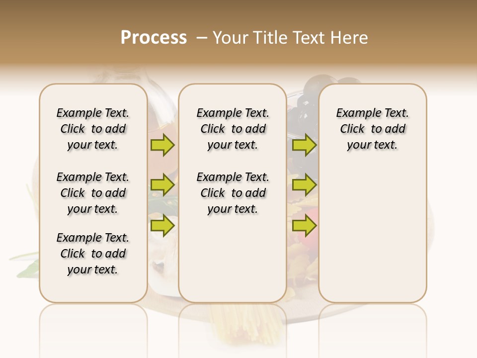 Mushroom Bottle Cruet PowerPoint Template